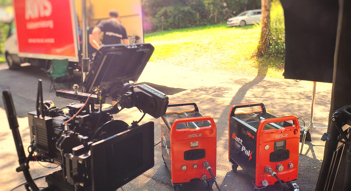 Power Supply for Film Sets & Photo Shoots!